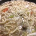 ★ぴー★'s cooksnap of when they made 鶏ガラ味噌味☆鶏肉入り春のあっさりお鍋！.
