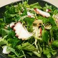 gajyumama's cooksnap of when they made 香味野菜とタコの香り高き熱々のごま油がけ.