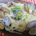 20100209's cooksnap of when they made 旨みたっぷりスープのあさりそうめん♪.