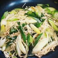 クック26352G☆'s cooksnap of when they made 長ねぎとえのきのバター炒め.