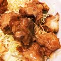 あにゃこ☻'s cooksnap of when they made ５分で出来る♪唐揚げオーロラソース丼♪.