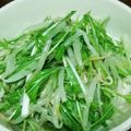 はなふあ's cooksnap of when they made もやしと水菜のナムル風サラダ.