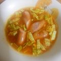 こりんごたん's cooksnap of when they made シャウエッセンのごちそうミネストローネ.