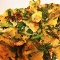 neko先生's cooksnap of when they made もちもち！ジャガイモでニラチヂミ.