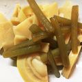 ☆ゆきんこっこ☆'s cooksnap of when they made 我が家のふきとたけのこの煮物.