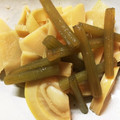 ☆ゆきんこっこ☆'s cooksnap of when they made 我が家のふきとたけのこの煮物.