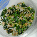 korenchisa's cooksnap of when they made 小松菜とツナの炒めるだけ一品〜❀.