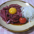 ゆみにゃむ's cooksnap of when they made 我が家のユッケだれ.