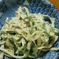 hikopiko's cooksnap of when they made 切り干し大根でサラダ☆.
