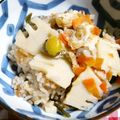 cyobindish's cooksnap of when they made たけのこのアク抜きと、たけのこご飯.