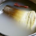 cyobindish's cooksnap of when they made シャトルシェフで♥️たけのこのあくぬき.