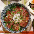 ハナちゃん母さん's cooksnap of when they made 安いマグロを美味しく☆とろりん漬けマグロ.