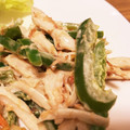 bb☆'s cooksnap of when they made ささみとピーマンのおかかあえ.