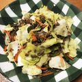 ちゃっきりん's cooksnap of when they made ★挽肉のキャベツたっぷりの＊野菜炒め＊♪.
