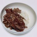ERIKA76's cooksnap of when they made 名古屋の味★味噌玉牛丼(牛肉味噌炒め).