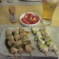 しろみ７１'s cooksnap of when they made 簡単フライパン焼鳥、塩、たれジューシーに.