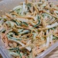 なちょすぅ's cooksnap of when they made ＊にんじんのおかかマヨサラダ＊.