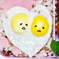 natumix's cooksnap of when they made キャラ弁 簡単 ぐでたま.