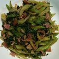 ビビとさっちん's cooksnap of when they made セロリとベーコンのバター醤油きんぴら。.