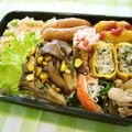 runa10's cooksnap of when they made きのこ＆コーン焼きそば風味焼き.