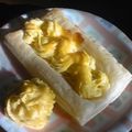 まえがみ's cooksnap of when they made 大学祭で完売したスイートポテトパイ☆.