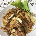 エクニャ's cooksnap of when they made 鶏肉と舞茸のパスタ♪.