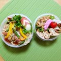 komutatata's cooksnap of when they made お弁当に！三つ編みカマボコ.