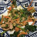 クックM6DK2O☆'s cooksnap of when they made ほうれん草とニラのケチャップ炒め.