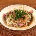 imoco's cooksnap of when they made もやしときゃうりとハムの中華サラダ.