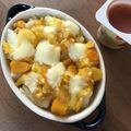 たかやんぁ's cooksnap of when they made 離乳食 後期 かぼちゃのパンでグラタン.