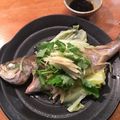 まゆtama's cooksnap of when they made 中華風イサキの姿蒸し(清蒸鮮魚).