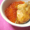 朝まと's cooksnap of when they made ◆鮭母ちゃん＆イクラちゃんの親子マヨ丼◆.