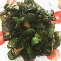 北の歌人's cooksnap of when they made ピーマンの炒め煮.