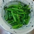 ☆けいこママ☆'s cooksnap of when they made 菜の花の柚子胡椒ポン酢和え.