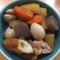 ぐうたら主婦みん's cooksnap of when they made 手羽元と玉子と大根の煮物(⌒‐⌒).