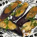 edame's cooksnap of when they made フライパンで簡単に！ナスみそ田楽.