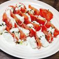 ちむたこりん's cooksnap of when they made 手作り水切りヨーグルトでカプレーゼ.