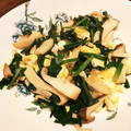 まいはーママ's cooksnap of when they made ニラとエリンギの塩玉炒め.