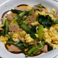 なるとら's cooksnap of when they made ダイエット用小松菜と卵のコンニャク麺炒め.