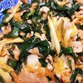 めかぶ〜's cooksnap of when they made 簡単☆豚キムチ.