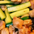 チカッティ's cooksnap of when they made 鶏ももときゅうりのさっぱり炒め.
