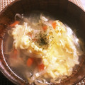 ささママ．エイミー's cooksnap of when they made 簡単♪もやしと玉子のスープ.