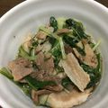 キタマニ's cooksnap of when they made ご飯が進む！シャキシャキ千筋水菜の煮物.