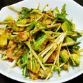 クックS4LBBT☆'s cooksnap of when they made アボカド、水菜、キムチのサラダ.