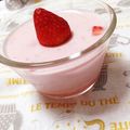 ☆Uko☆'s cooksnap of when they made 簡単☆いちごのカルピスミルクプリン☆.