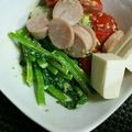 M130018's cooksnap of when they made レンジだけ！大根の葉とミニトマトのサラダ.