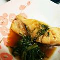 ペコポコみな's cooksnap of when they made フライパンで簡単☆魚の煮付け.