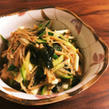 hanna♪♪'s cooksnap of when they made 簡単♡長芋と胡瓜とわかめのなめ茸和え.