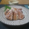 ダイナマイト漆黒's cooksnap of when they made 鰹の竜田揚げ.