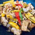 しょしんしゃA's cooksnap of when they made 鶏肉と彩り野菜の甘酢炒め.